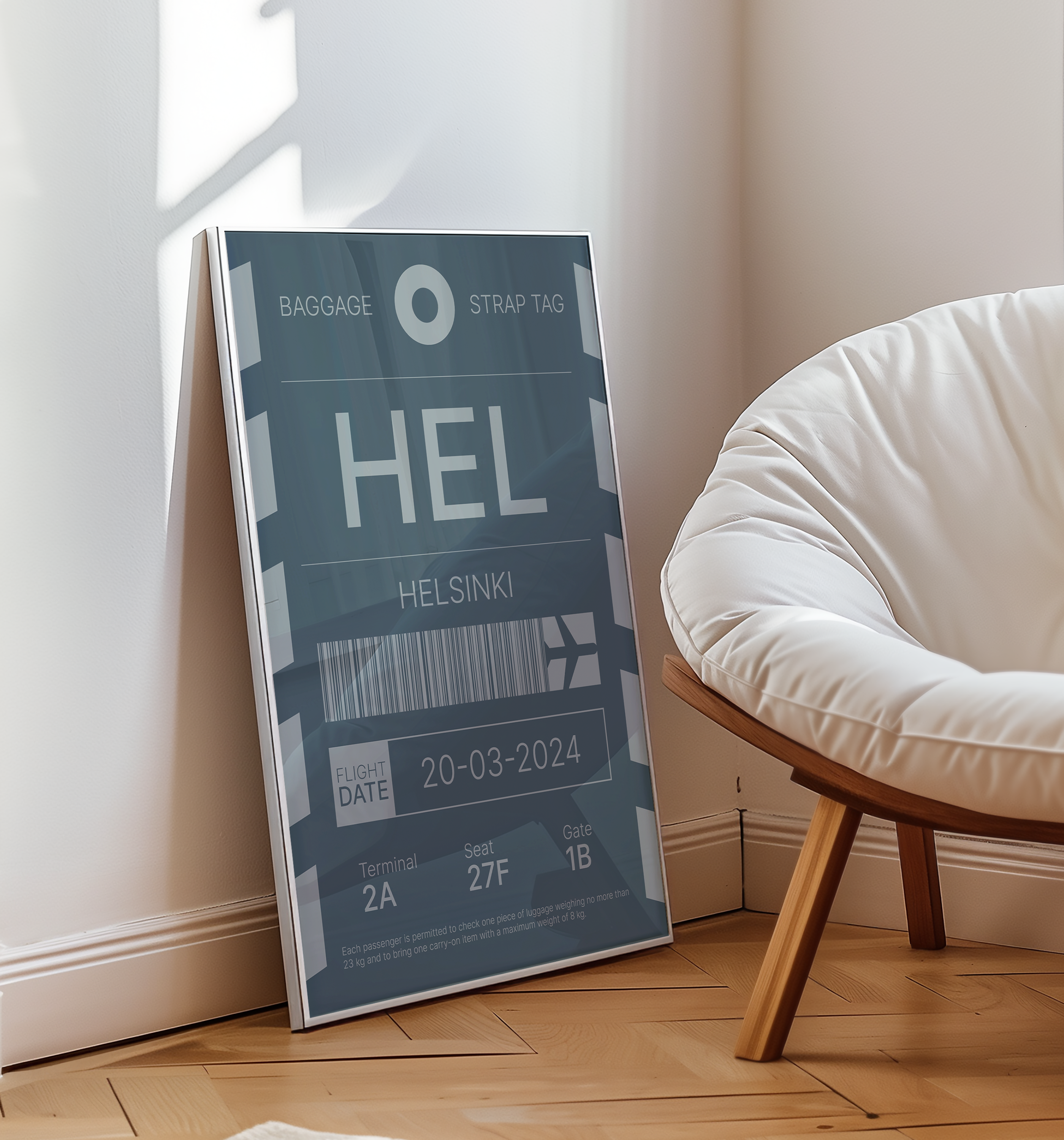 Helsinki Flugticket | Poster